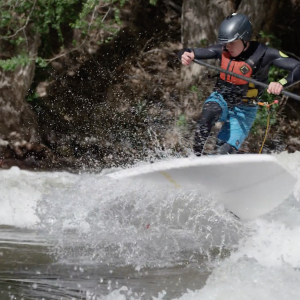 Miles Harvey SUP River Surf Ninja