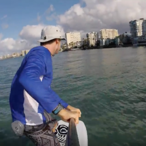 Fun SUP Foil session in Waikiki