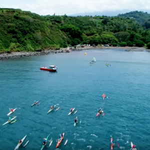 2018 Maui Ocean Race - BLUESMITHS Paddle Imua (North Shore)