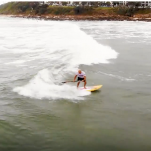 Stand Up Paddle Board Surfing at its best - SUP Surf at QLD Titles 2018