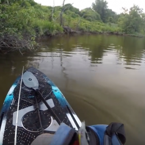 Hitting The River On The SICKEST Fishing Stand Up Paddleboard! VIBE MAVERICK 120