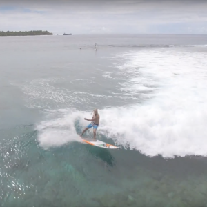 Maldives sup surf trip 2018