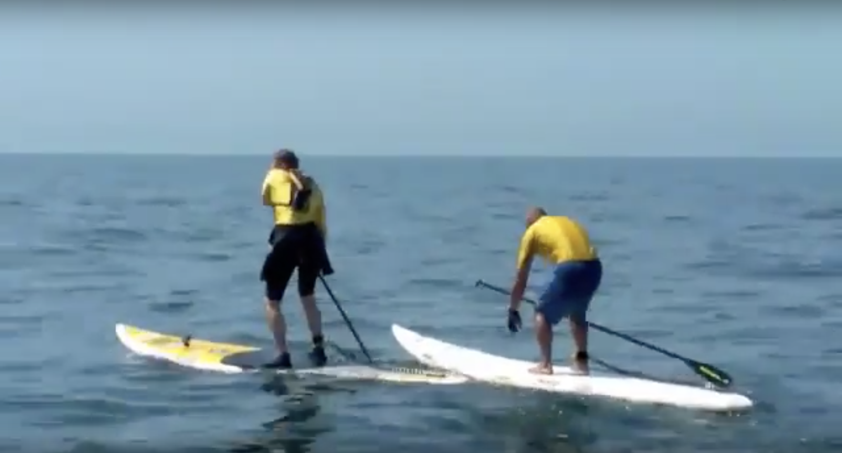 Crossing the English Channel to France by Stand Up Paddle Board