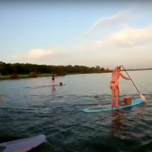 DFW Surf Sunset Paddle Adventure