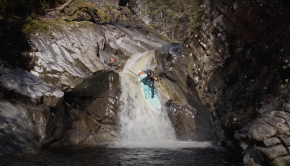 Historic SUP Descent at the Falls of Bruar Achieved by Sam Garthwaite and Team in March 2024
